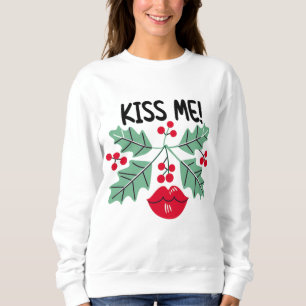 Christmas Kiss 2025 Funny Cool T-Shirt Gift Sweatshirt