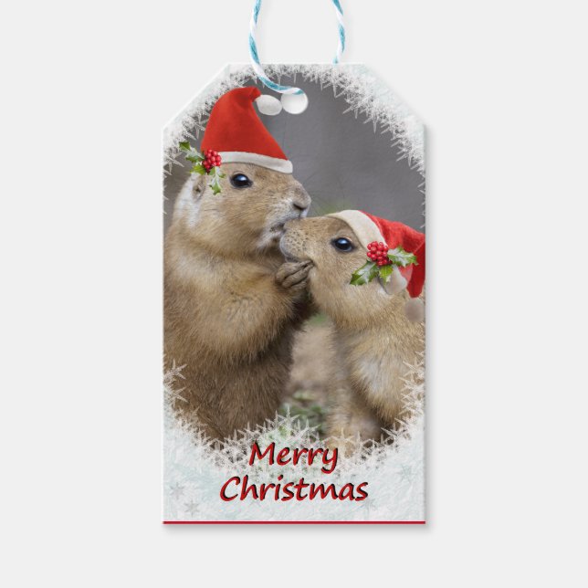 Christmas Kiss Gift Tags (Front)