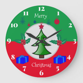 Christmas Kitchen Clock