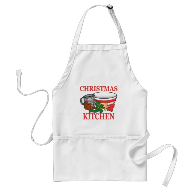 christmas kitchen standard apron (Front)