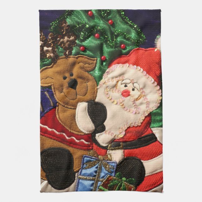 Christmas Kitchen Towel (Vertical)