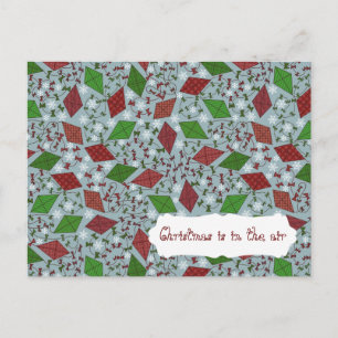 Christmas Kites, postcard
