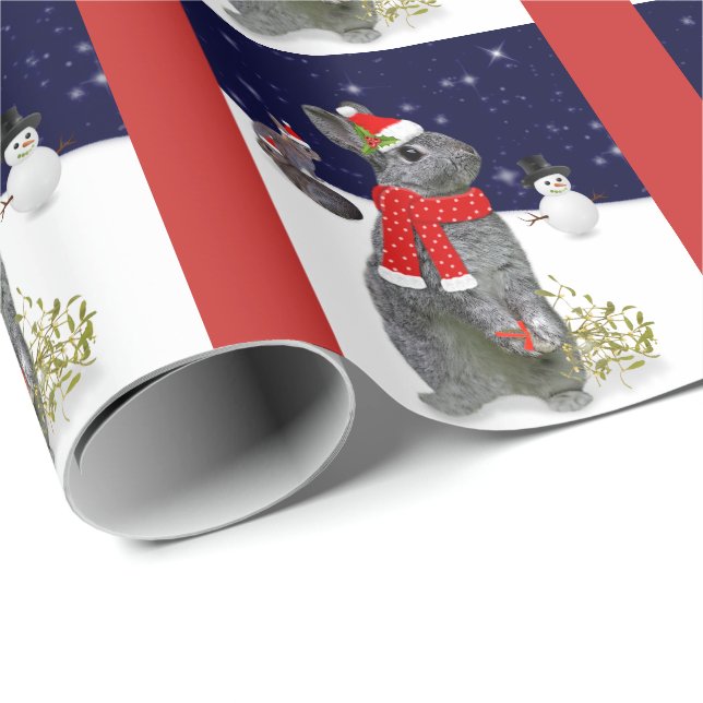 Christmas Kits Wrapping Paper (Red) (Roll Corner)
