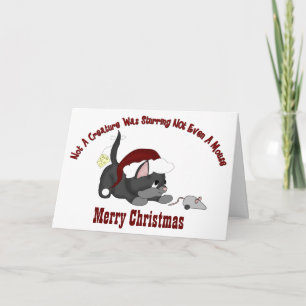 Christmas Kitten #6 Card
