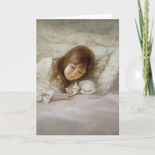 Christmas Kitten Holiday Card