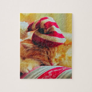 Christmas Kitten Jigsaw Puzzle