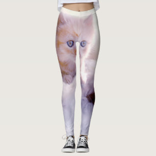 Christmas Kitten Leggings