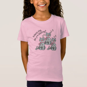 Christmas Kittens Sing Personalised T-Shirt