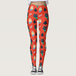Christmas Kitties Leggings