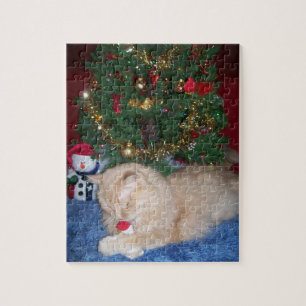 Christmas Kitty Photo Puzzle