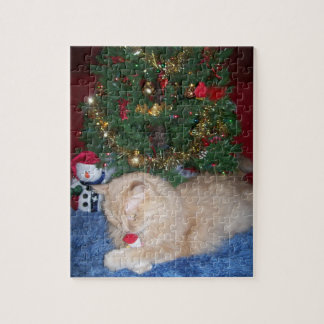 Christmas Kitty Photo Puzzle