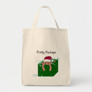 Christmas Kitty Tote Bag
