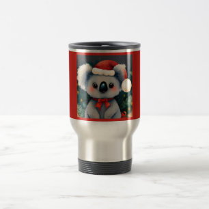 Christmas Koala 1 Travel Mug
