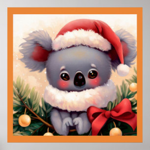 Christmas Koala 4 Poster