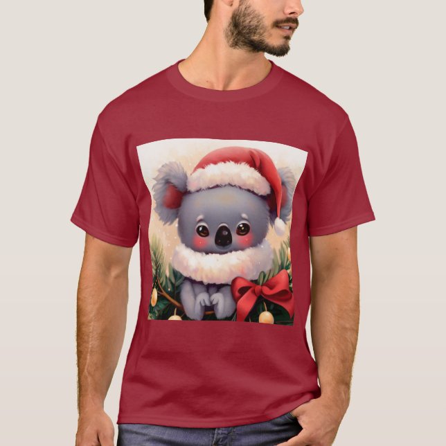 Christmas Koala 4 T-Shirt (Front)