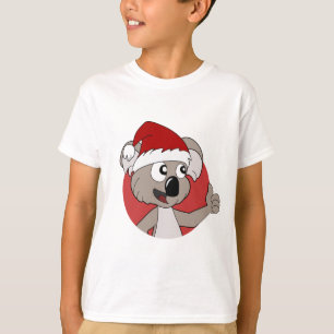Christmas koala cartoon  T-Shirt