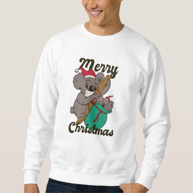 CHRISTMAS KOALA SWEATSHIRT (Front)
