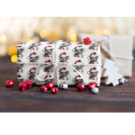 Christmas Koala Wrapping Paper<br><div class="desc">watercolor painting of a koala with a red winter hat in christmas style</div>