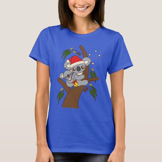 Christmas Koalas T-Shirt (Front)