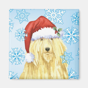 Christmas Komondor Magnet