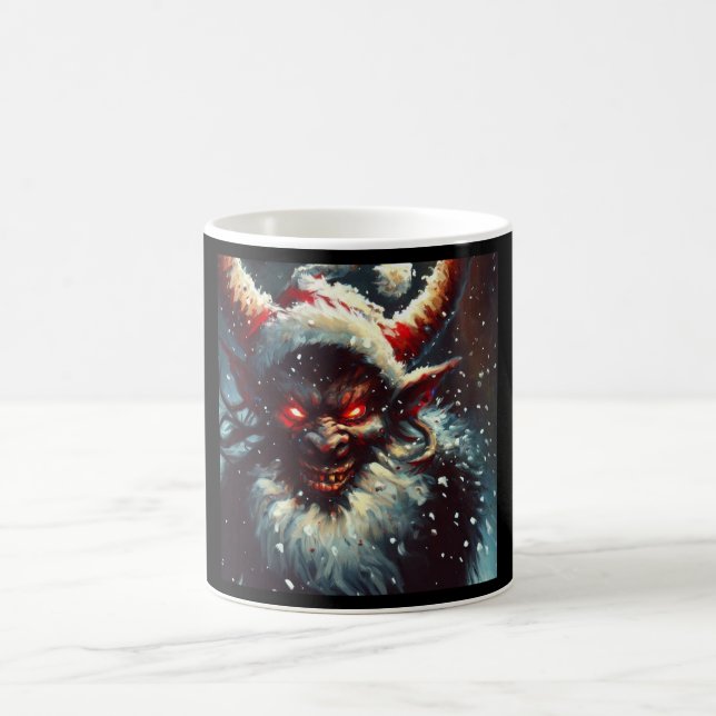 Christmas Krampus 1 Coffee Mug (Center)