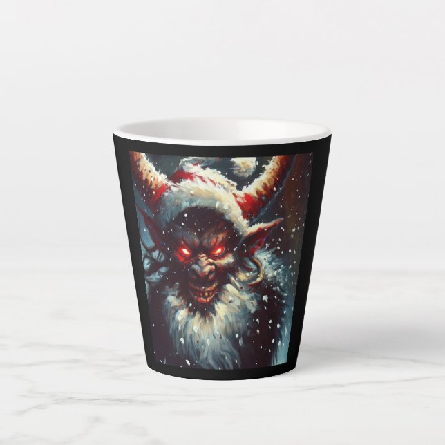 Christmas Krampus 1 Latte Mug (Front)