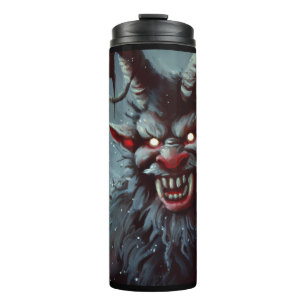 Christmas Krampus 2 Thermal Tumbler