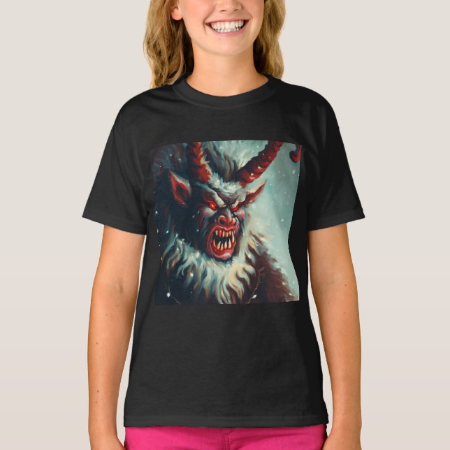 Christmas Krampus 3 T-Shirt (Front)
