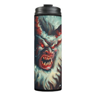 Christmas Krampus 3 Thermal Tumbler
