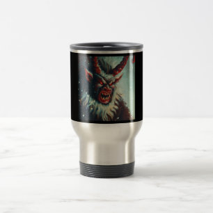 Christmas Krampus 3 Travel Mug