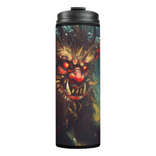 Christmas Krampus 4 Thermal Tumbler
