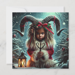 Christmas Krampus Holiday Card