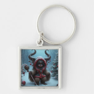 Christmas Krampus  Key Ring