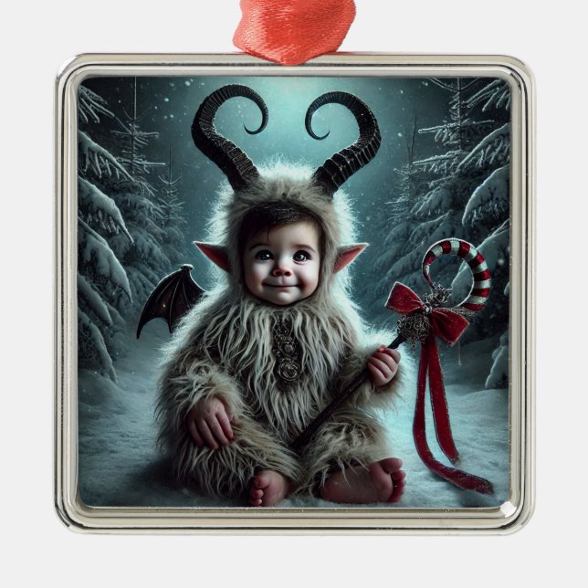 Christmas Krampus Ornament (Front)