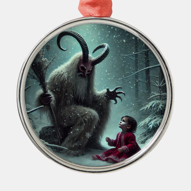 Christmas Krampus Ornament (Front)