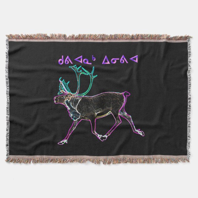 Christmas -  Kuvianak Throw Blanket (Front)