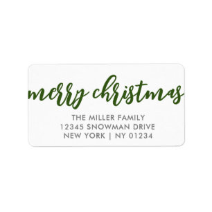 Christmas Labels