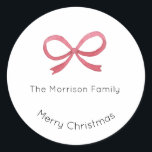 Christmas Labels, Christmas Stickers, Gift  Classic Round Sticker<br><div class="desc">These labels will make your event more special and memorable. 

All texts are editable.</div>