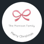 Christmas Labels, Christmas Stickers, Gift  Classic Round Sticker<br><div class="desc">These labels will make your event more special and memorable. 

All texts are editable.</div>