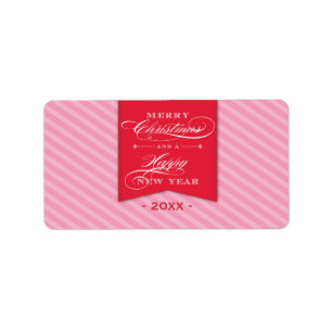 CHRISTMAS LABELS :: lapel 1L