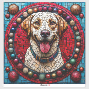 Christmas labrador dog