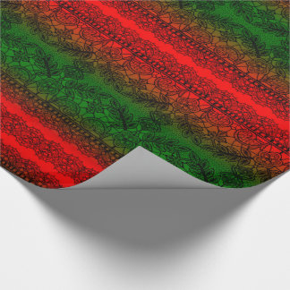 Christmas Lace v2 Wrapping Paper