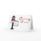 Christmas Lamppost Address Change Greeting