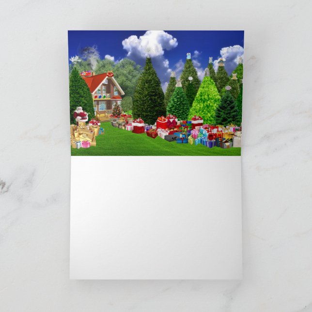 Christmas Land Holiday Card (Inside)