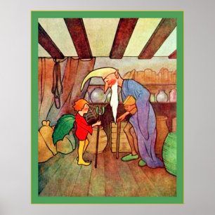 Christmas Land ~ Vintage Christmas Poster