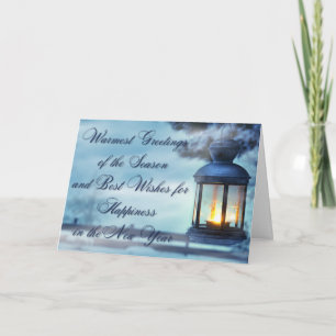 Christmas Lantern Holiday Card