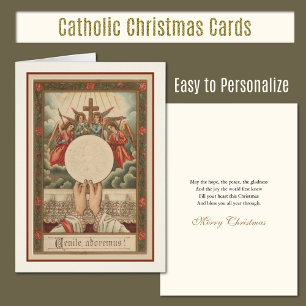Christmas Latin Mass Angels Priest Hands
