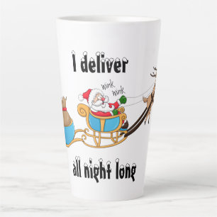 Christmas latte mug