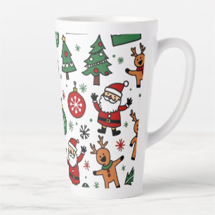 Christmas  latte mug