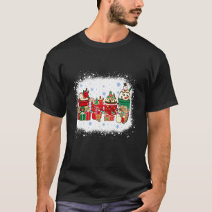 Christmas Latte Sweets Drinks Cup Winter Iced Coff T-Shirt